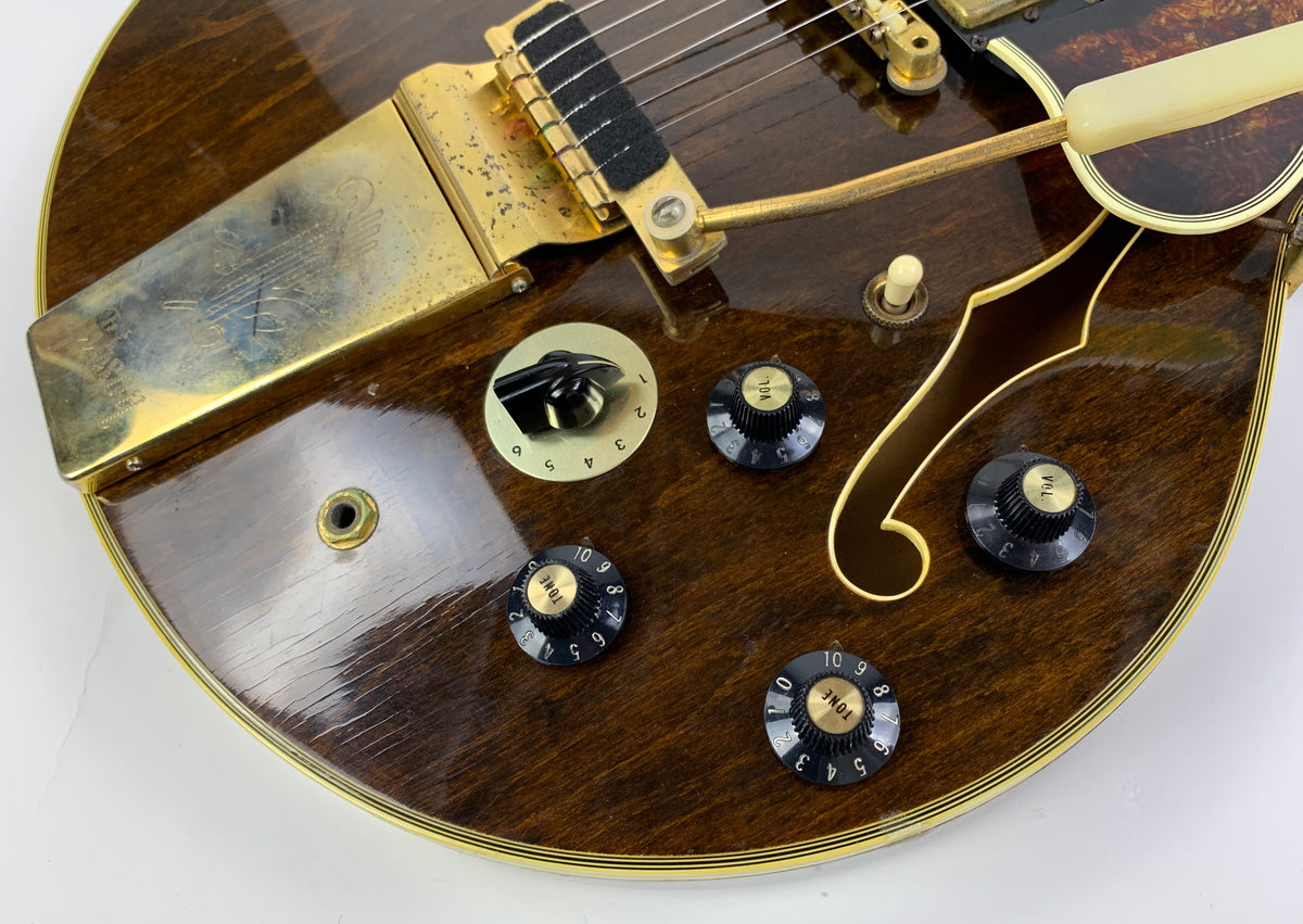 1969 Gibson ES-355 TDSV Walnut Brown ala BB KING! Vintage 1960s 355 Semi Hollow Body Guitar Stereo