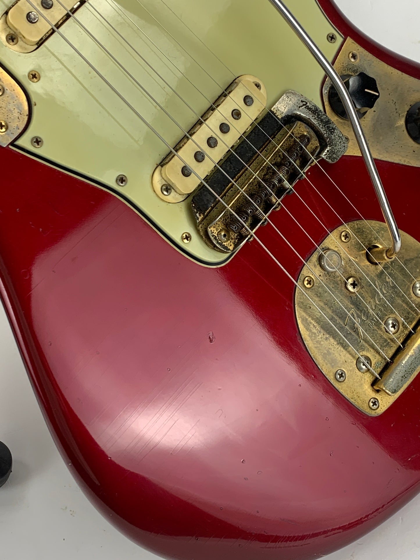 1964 Fender Jaguar Candy Apple Red | Gold Hardware  Pre-CBS, Clay Dots, One Owner!