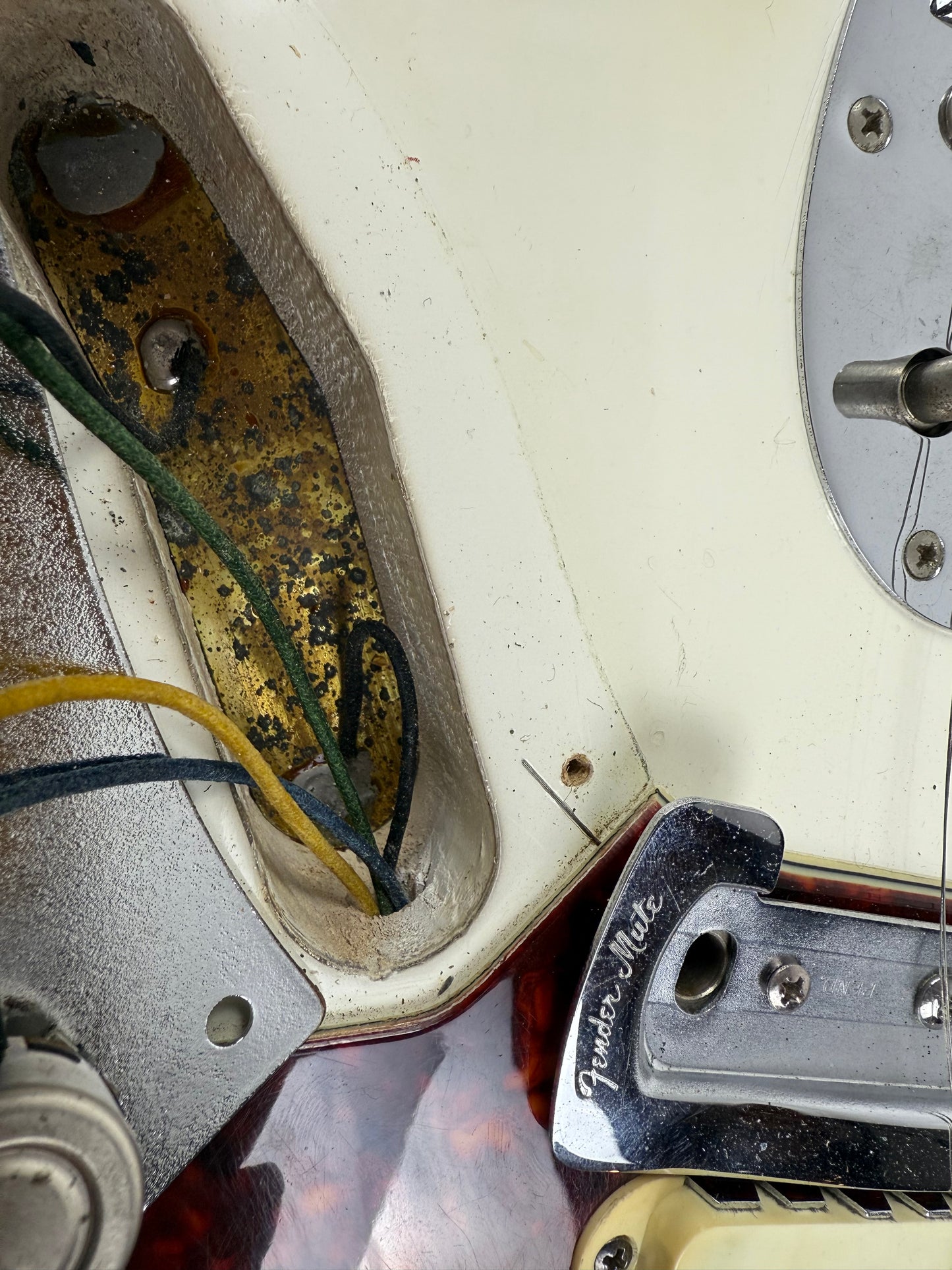1962 Fender Jaguar Factory Custom Color OLYMPIC WHITE Pre-CBS w Original Brown Case & Strap