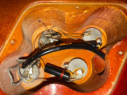 1973 Gibson Les Paul Custom Cherry Sunburst Vintage LP w Original Case Patent Sticker Humbuckers