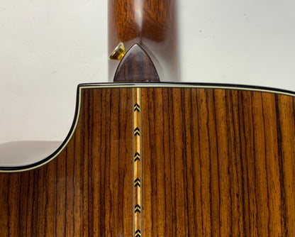 Bourgeois OM-C 2007 Cutaway Custom Acoustic Guitar - Adirondack  Indian Rosewood
