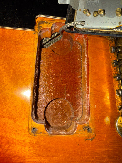 1973 Gibson Les Paul Custom Cherry Sunburst Vintage LP w Original Case Patent Sticker Humbuckers