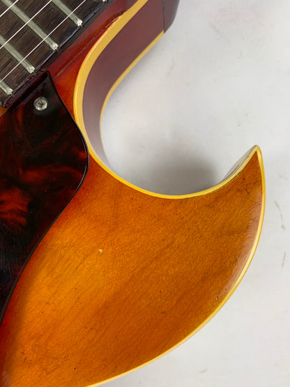 1964 Gibson ES-125TDC Dual P90 Pickups Thinline Vintage Hollowbody Guitar George Thoroughgood