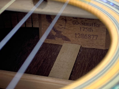 2008 Martin Limited Edition 00 Stauffer 175th Anniversary Guitar | Engelmann Spruce Top Madagascar Rosewood Back/Sides w Coffin Case