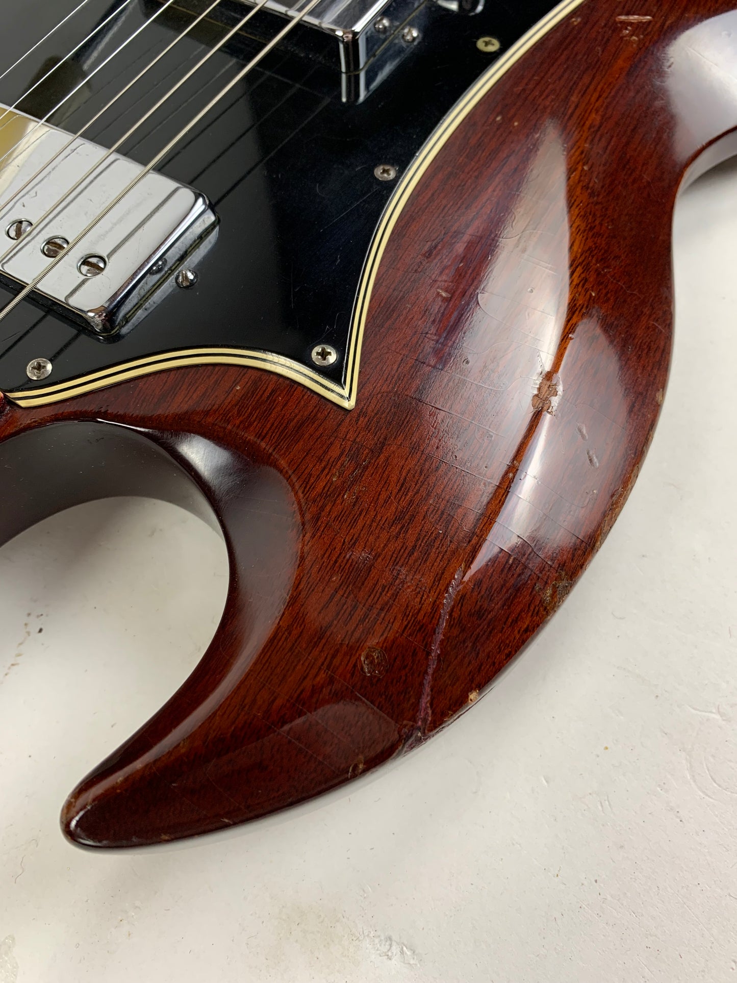 1968 Gibson SG Standard Cherry Red w Original Hard Case 1960s Vintage Guitar