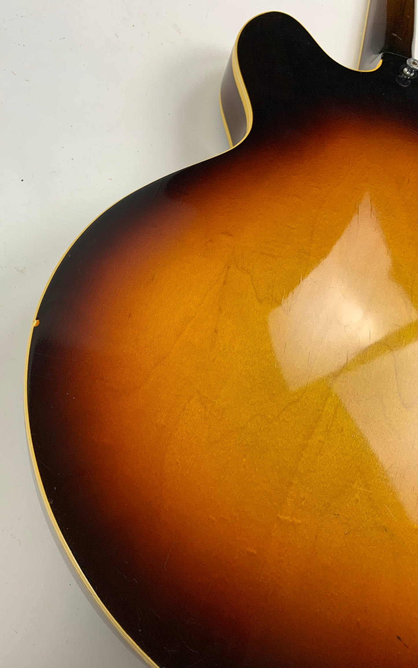 1967 Gibson ES-335 TD Sunburst Vintage Guitar Stoptail | Pat # Sticker Pickups Pre-T-Top!