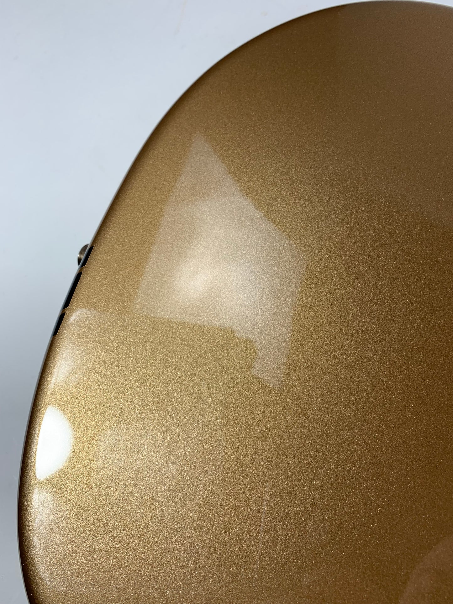 2021 Fender Custom Shop 1964 Mustang Competition Gold w Matching Headstock Anodized Guard FLAMED NECK!