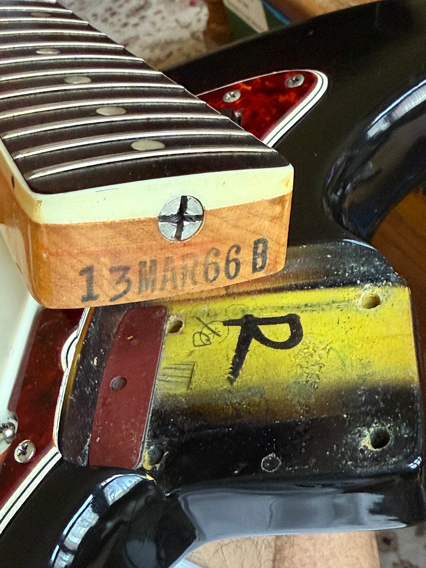 1966 Fender Jazzmaster Sunburst w Original Case CLEAN Vintage Guitar Dots and Bound!