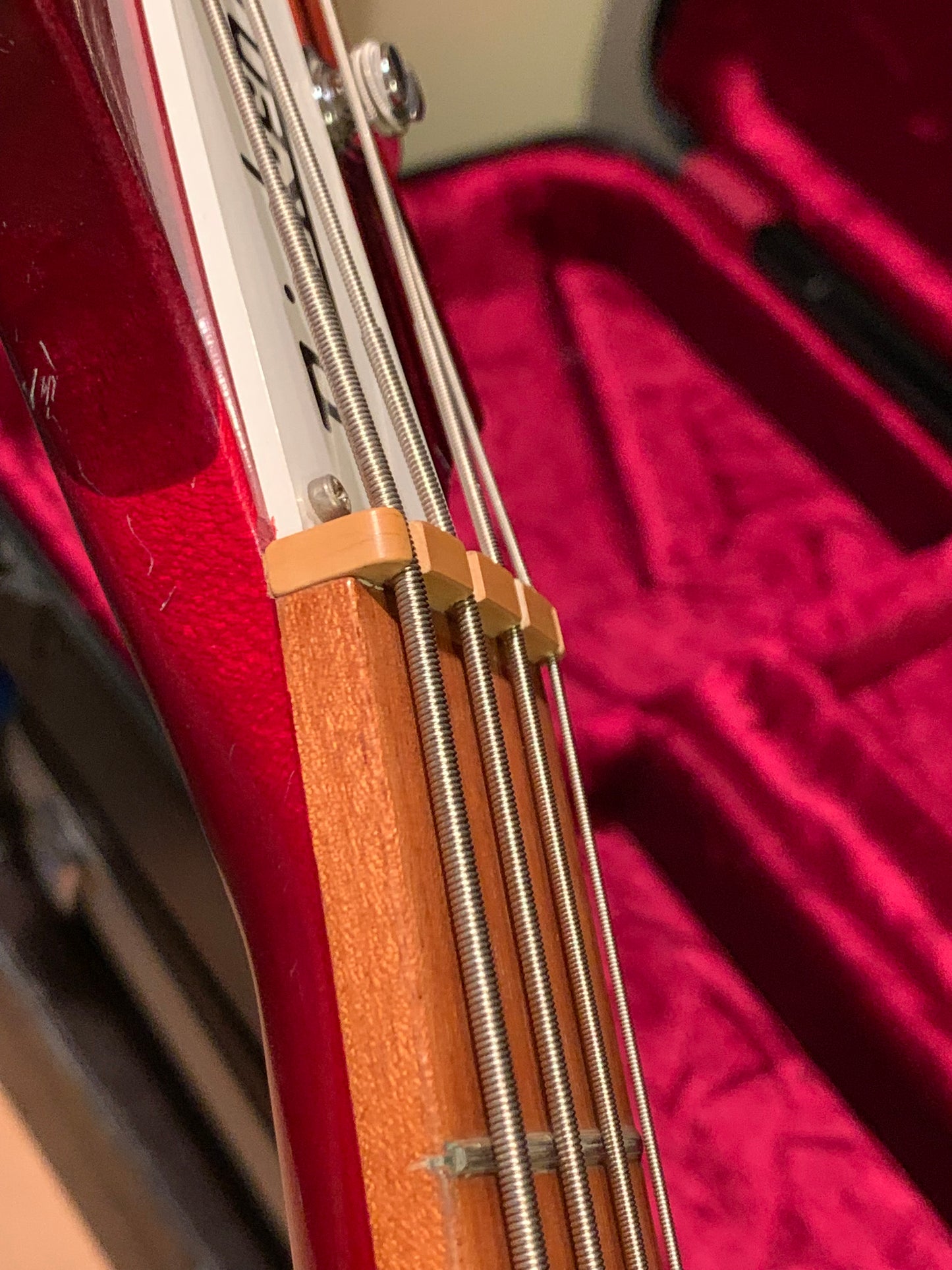 2000 Rickenbacker 4001v63 Fireglo Bass 1963 Reissue