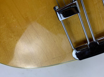 1966 Epiphone Broadway in Natural Vintage Archtop Guitar w 2 Mini Humbuckers Gibson-Made