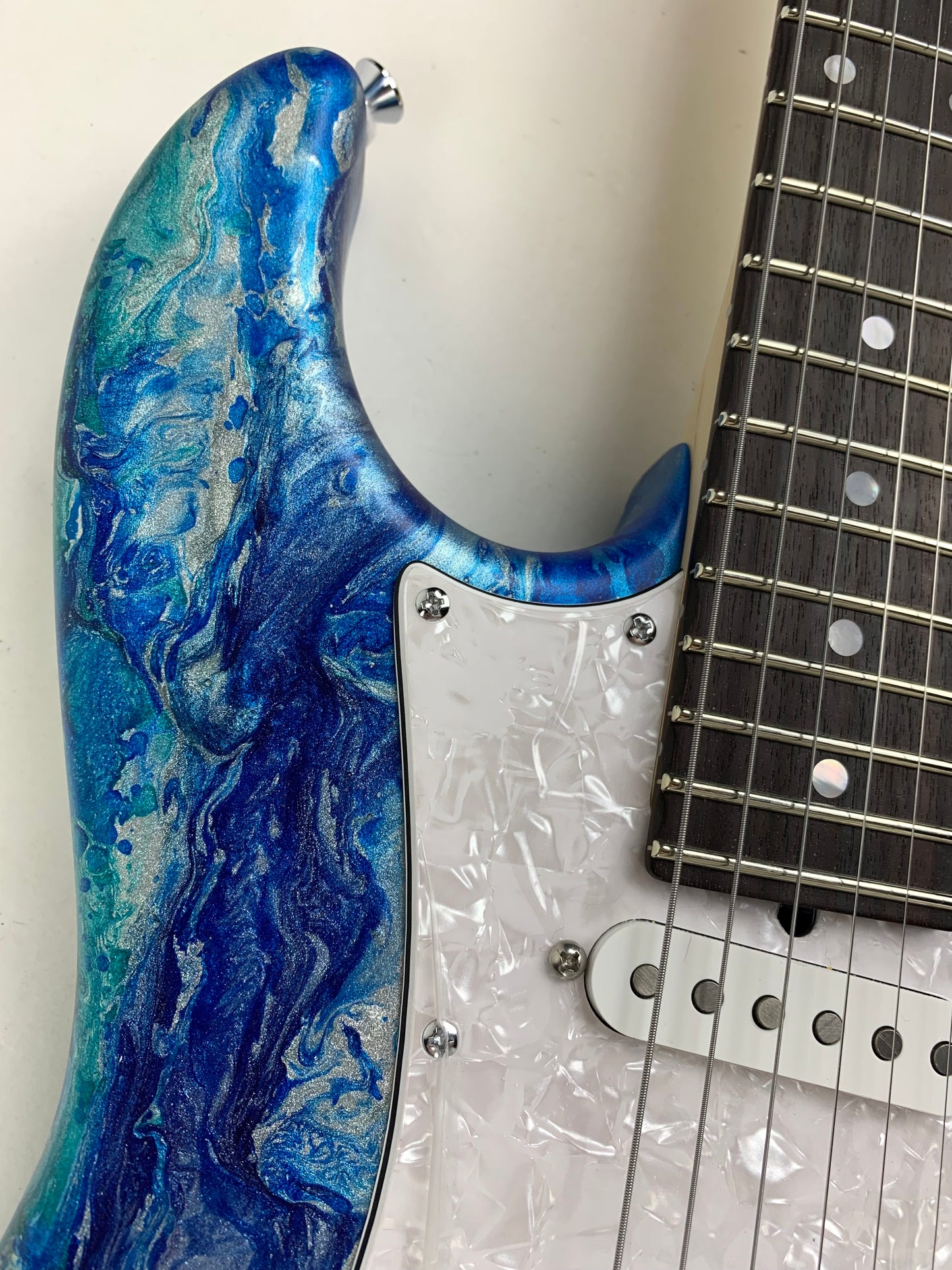2025 James Tyler USA Studio Elite HD P Arctic Shmear | Super Strat MINT!