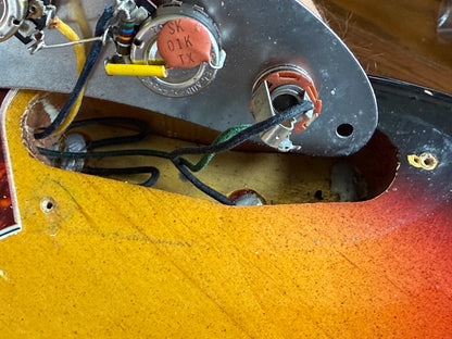 1963 Fender Jaguar Sunburst w Original Case | Pre-CBS Offset CLEAN Vintage Guitar