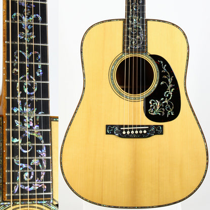 Martin Custom Shop D-45 TREE OF LIFE Cocobolo  Adirondack VTS w Paua Pearl
