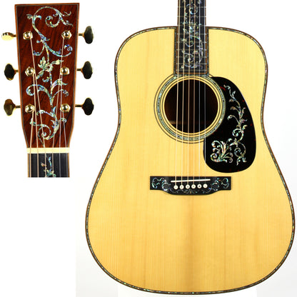 Martin Custom Shop D-45 TREE OF LIFE Cocobolo  Adirondack VTS w Paua Pearl