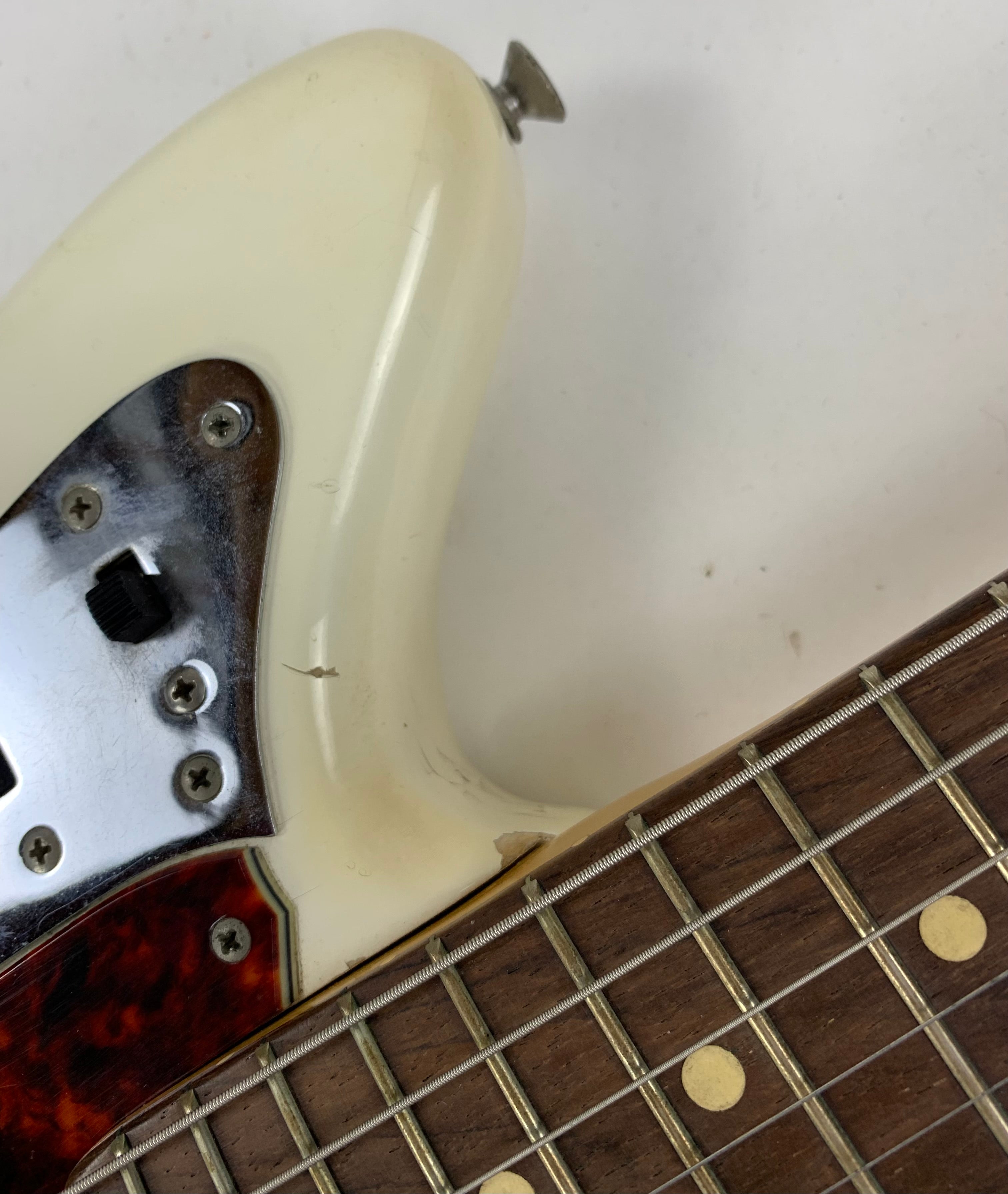 1962 Fender Jaguar Factory Custom Color OLYMPIC WHITE Pre-CBS w