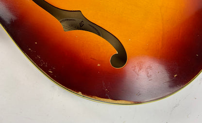 1965 Guild Starfire Bass Sunburst Hagstrom Bi-Sonic Pickup, Sounds Great!