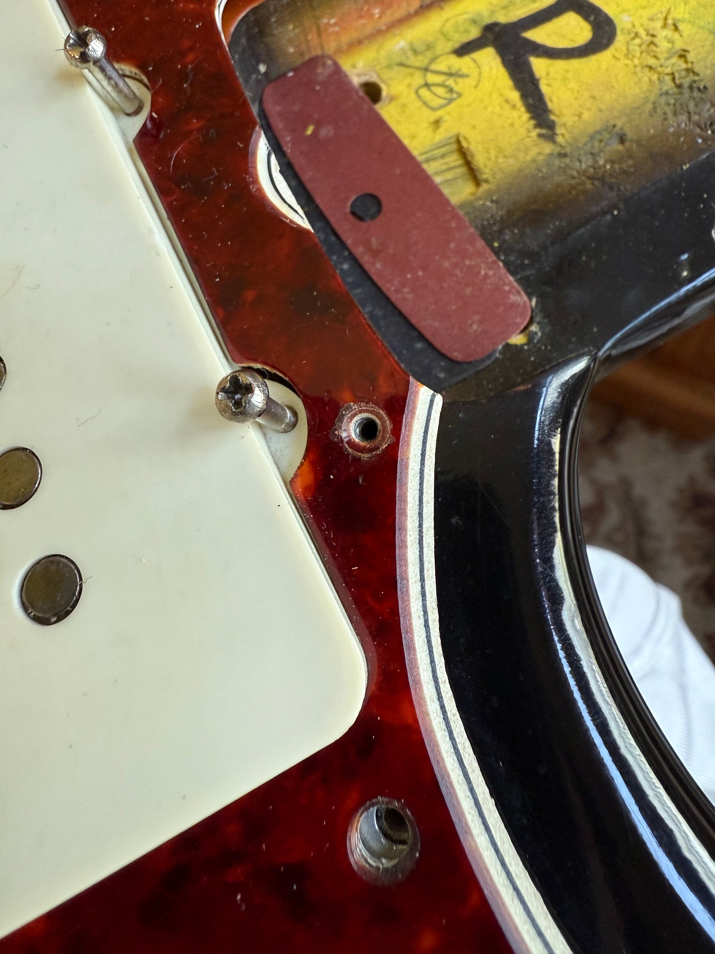 1966 Fender Jazzmaster Sunburst w Original Case CLEAN Vintage Guitar Dots and Bound!