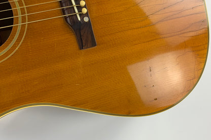 1959 Gibson Country & Western Vintage Acoustic Dreadnought Guitar SJN Southern Jumbo Natural Slope Shoulder