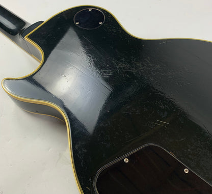 1973 Gibson Les Paul Custom BLACK BEAUTY Vintage Electric Guitar Original PAT # Pickups