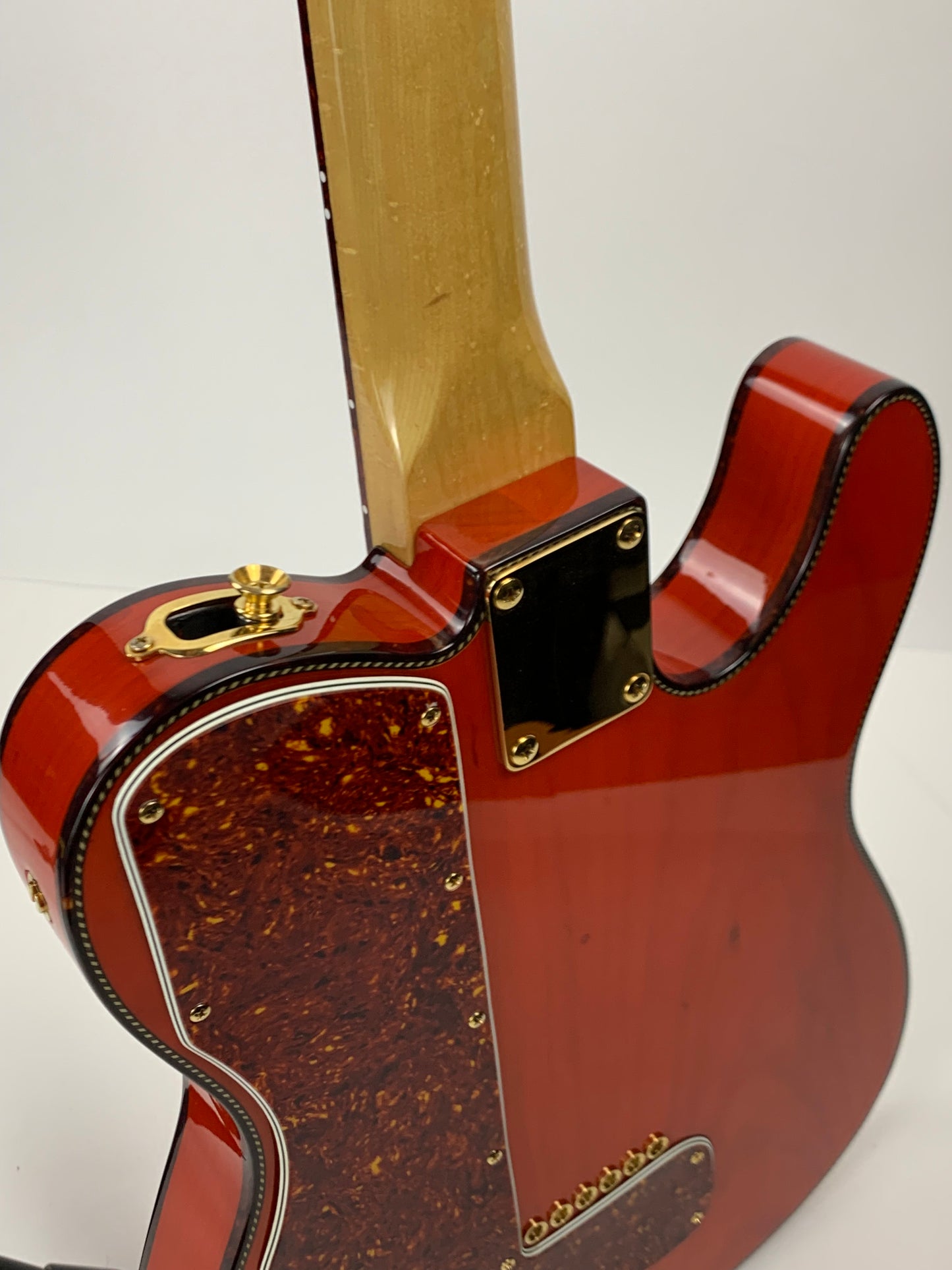 1992 Fender Custom Shop Masterbuilt Custom Thinline Telecaster One-Off | B-Bender, Lefty or Righty! Rope Tortoise Binding, Unique Tele! Fred Stuart! Cowboycaster