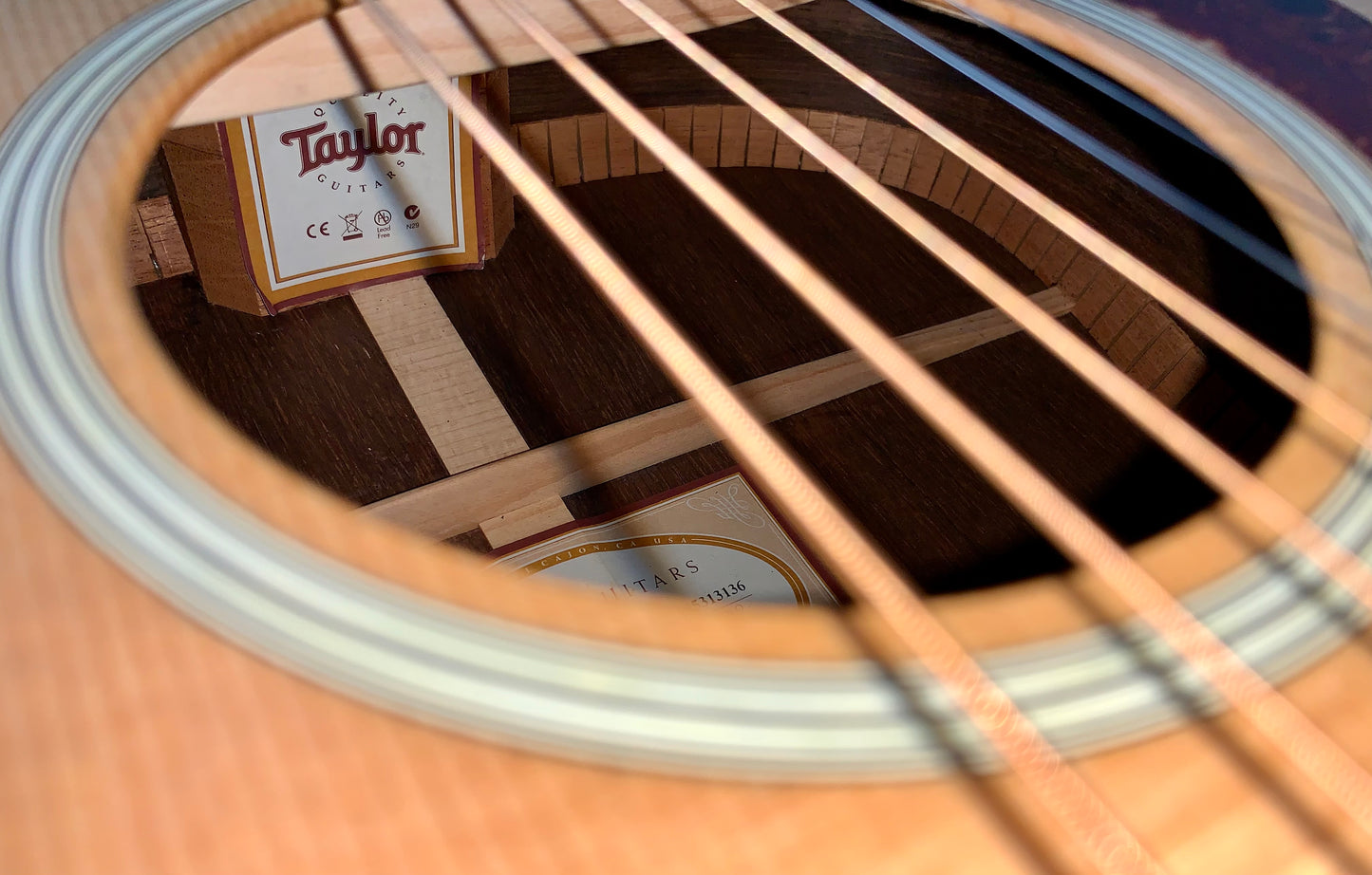 2013 Taylor Custom Shop Dreadnought BRAZILIAN ROSEWOOD Owned by ZAC BROWN One-Off Model