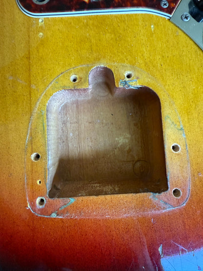 1963 Fender Jaguar Sunburst w Original Case | Pre-CBS Offset CLEAN Vintage Guitar