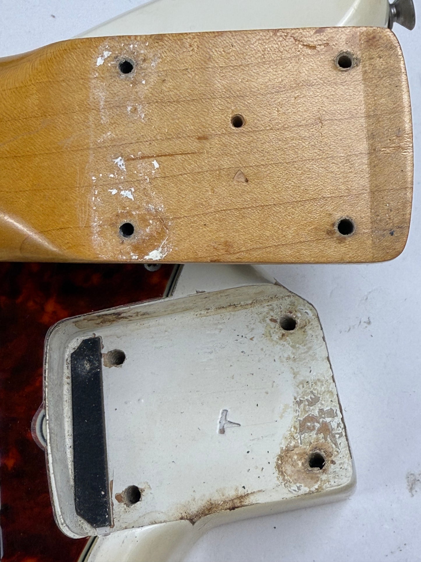 1962 Fender Jaguar Factory Custom Color OLYMPIC WHITE Pre-CBS w Original Brown Case & Strap