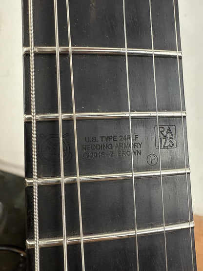Schroeder WWII GI Radio Lane Guitar & Travel Guitar SET owned by Zac Brown Band