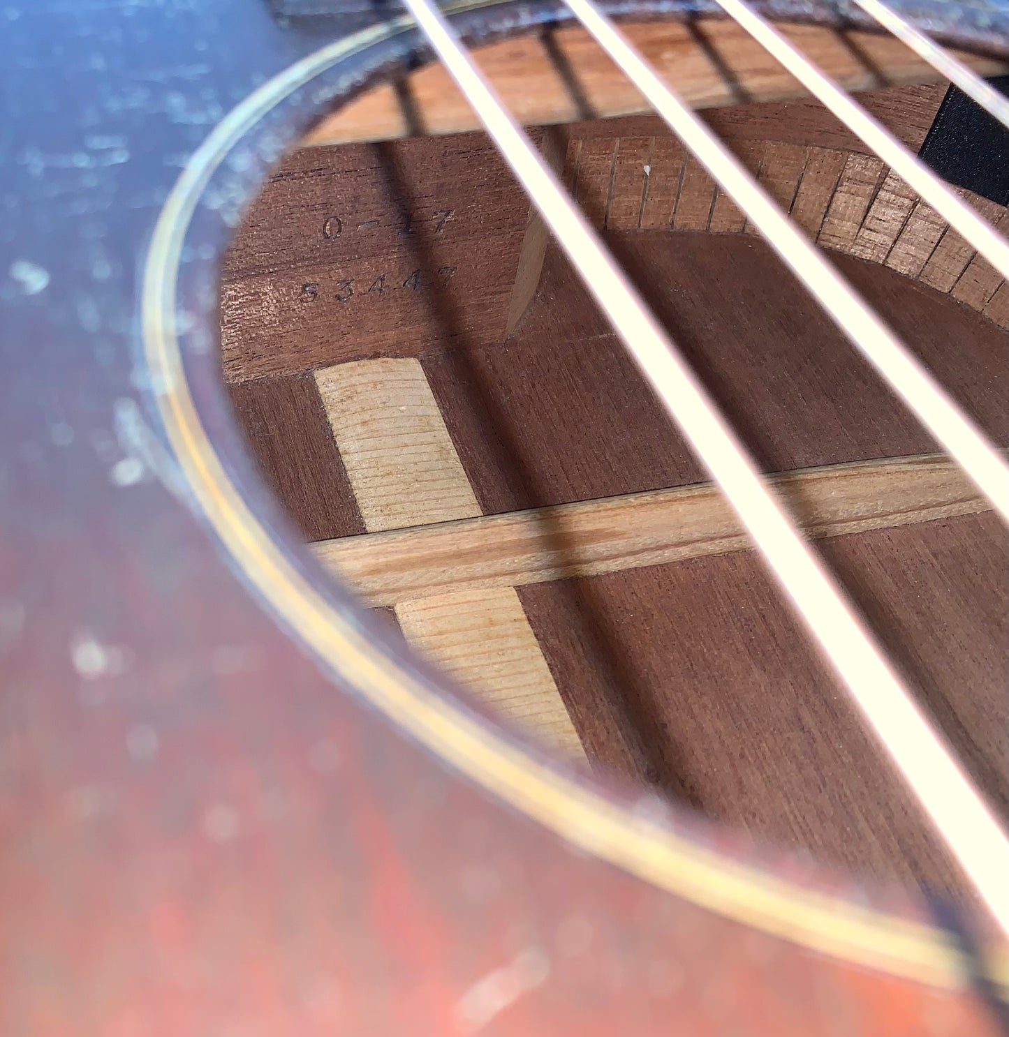 1933 Martin 0-17 Shade Top Sunburst Finish Pre-War | Small Body Mahogany Guitar 1930s Vintage, Shadetop, Shaded Top