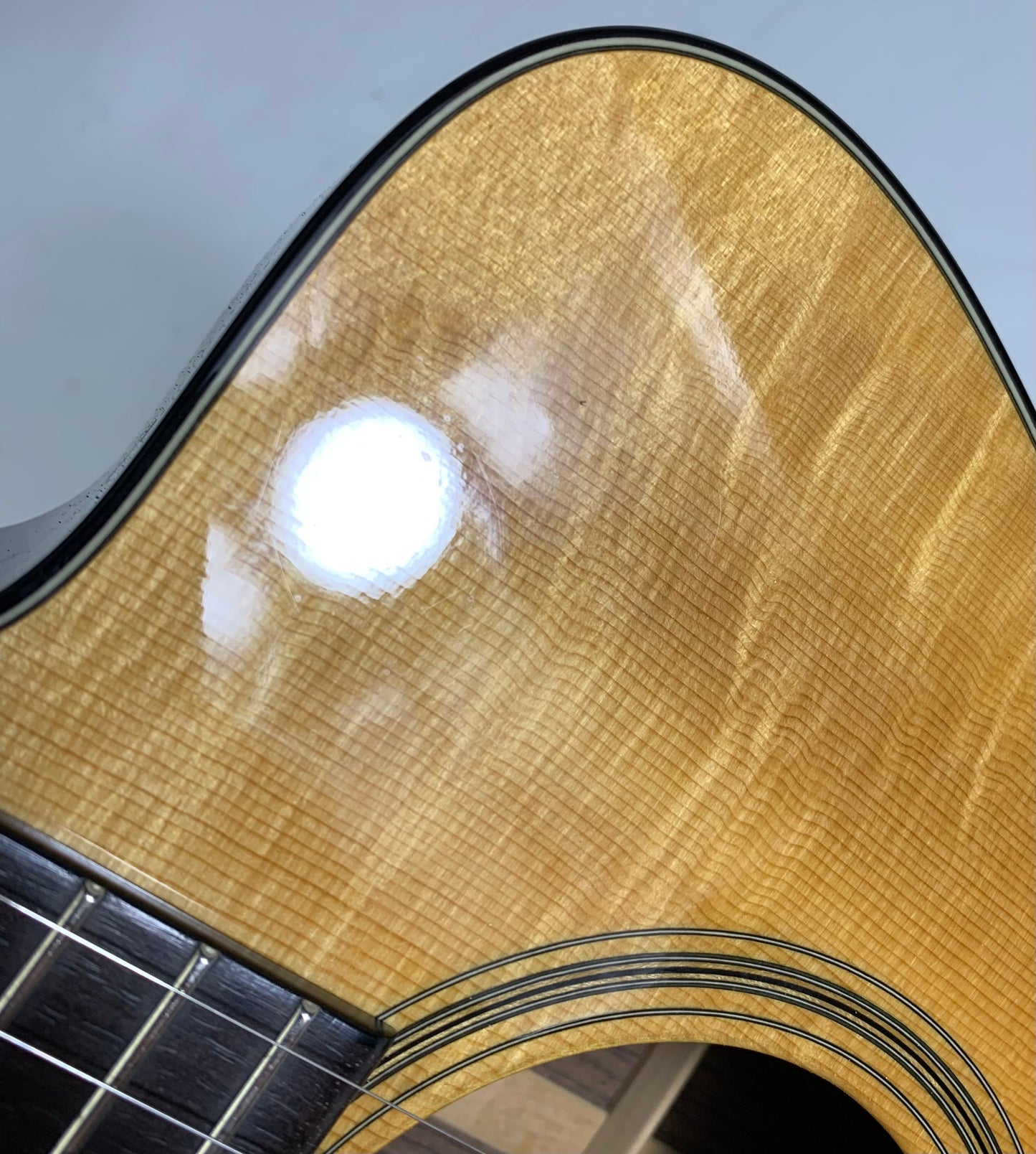 Bourgeois OM-C 2007 Cutaway Custom Acoustic Guitar - Adirondack  Indian Rosewood