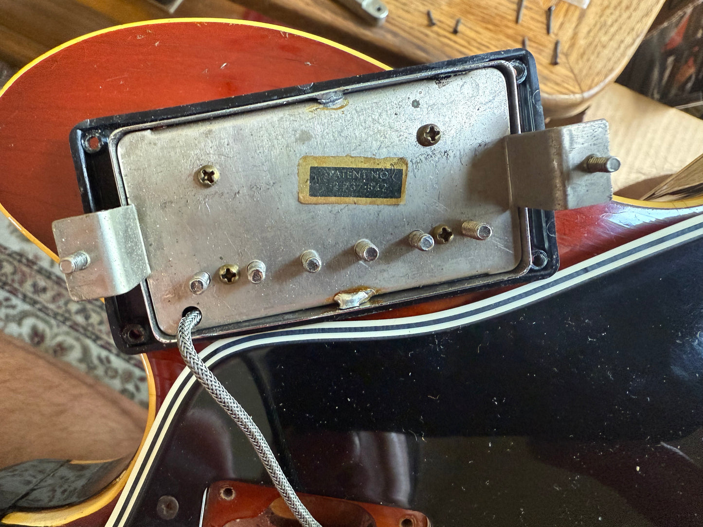 1965 Gibson ES-335 TD Vintage Semi Hollow Guitar WIDE NUT Factory Bigsby!