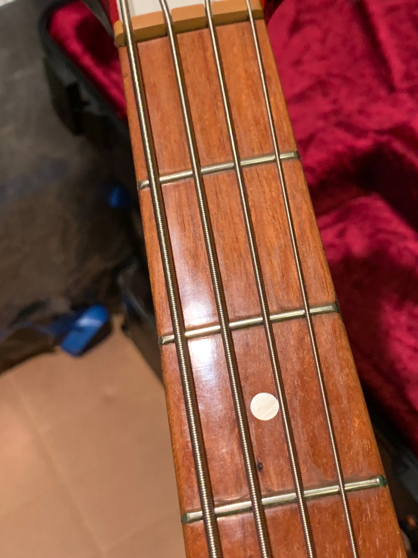 2000 Rickenbacker 4001v63 Fireglo Bass 1963 Reissue