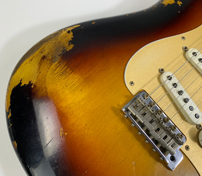 Fender Custom Shop LTD NAMM 59 Reissue Stratocaster Heavy Relic 2017 Roasted Neck 1959 Sunburst