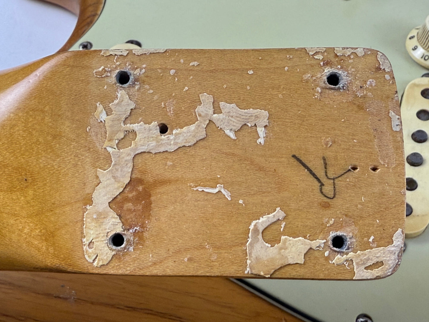 1960 Fender Stratocaster Ash Body Slab Board | Vintage Strat w Original Hard Case, Blond