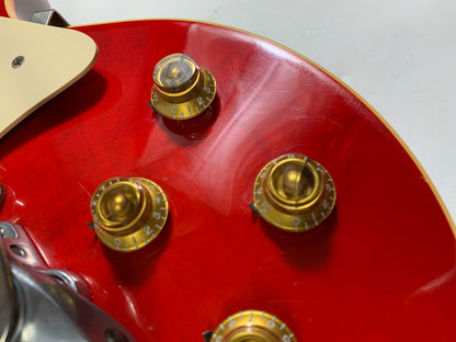2005 Gibson Custom Shop 1957 Les Paul Standard '57 R7 Sweet Cherry Red w Factory Bigsby LUCY VIBES Eric Clapton George Harrison