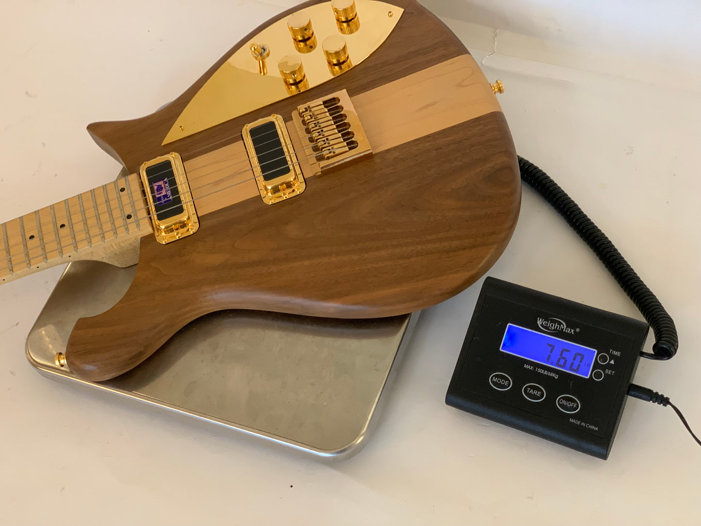 2004 Rickenbacker 650S Sierra | Gold Hardware Natural Walnut, MINTY w Tags!