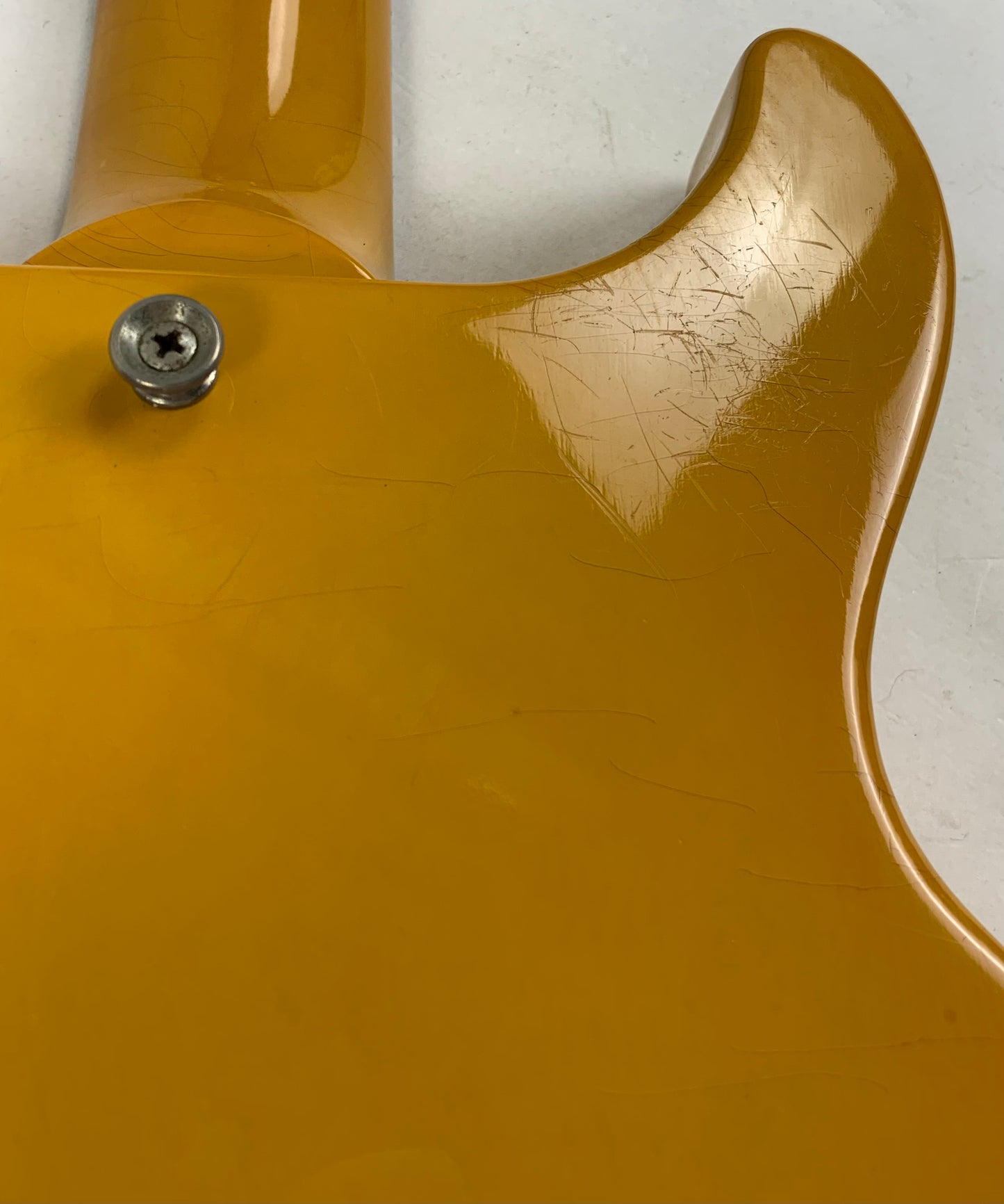 1988 Gibson Les Paul Junior TV Yellow Jr. w Original Chainsaw Case 1980s Vintage