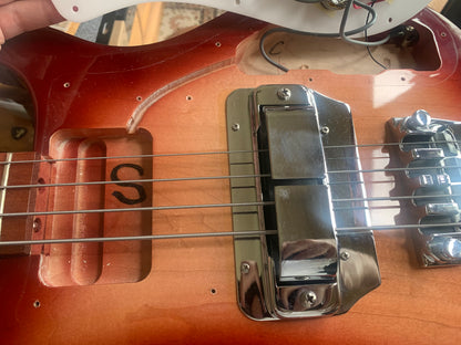 1993 Rickenbacker 4001v63 Fireglo Bass 1963 Reissue | Original Hard Case