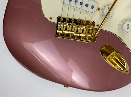 1989 Fender Early Custom Shop Masterbuilt J.W. BLACK 1950s Stratocaster Burgundy Mist w HIGHLY FIGURED Maple Neck ONE-OFF