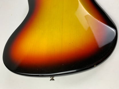 1966 Fender Jazzmaster Sunburst w Original Case CLEAN Vintage Guitar Dots and Bound!