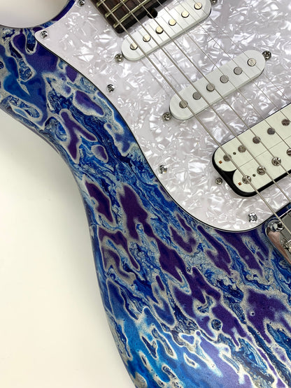 2025 James Tyler USA Studio Elite HD-P Tuckerberry Shmear Semi Gloss HSS Super Strat