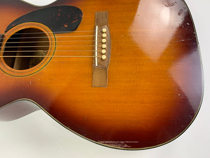 1966 Guild F-20 Small Body Sunburst | Hoboken Factory Vintage Guitar Acoustic Guitar