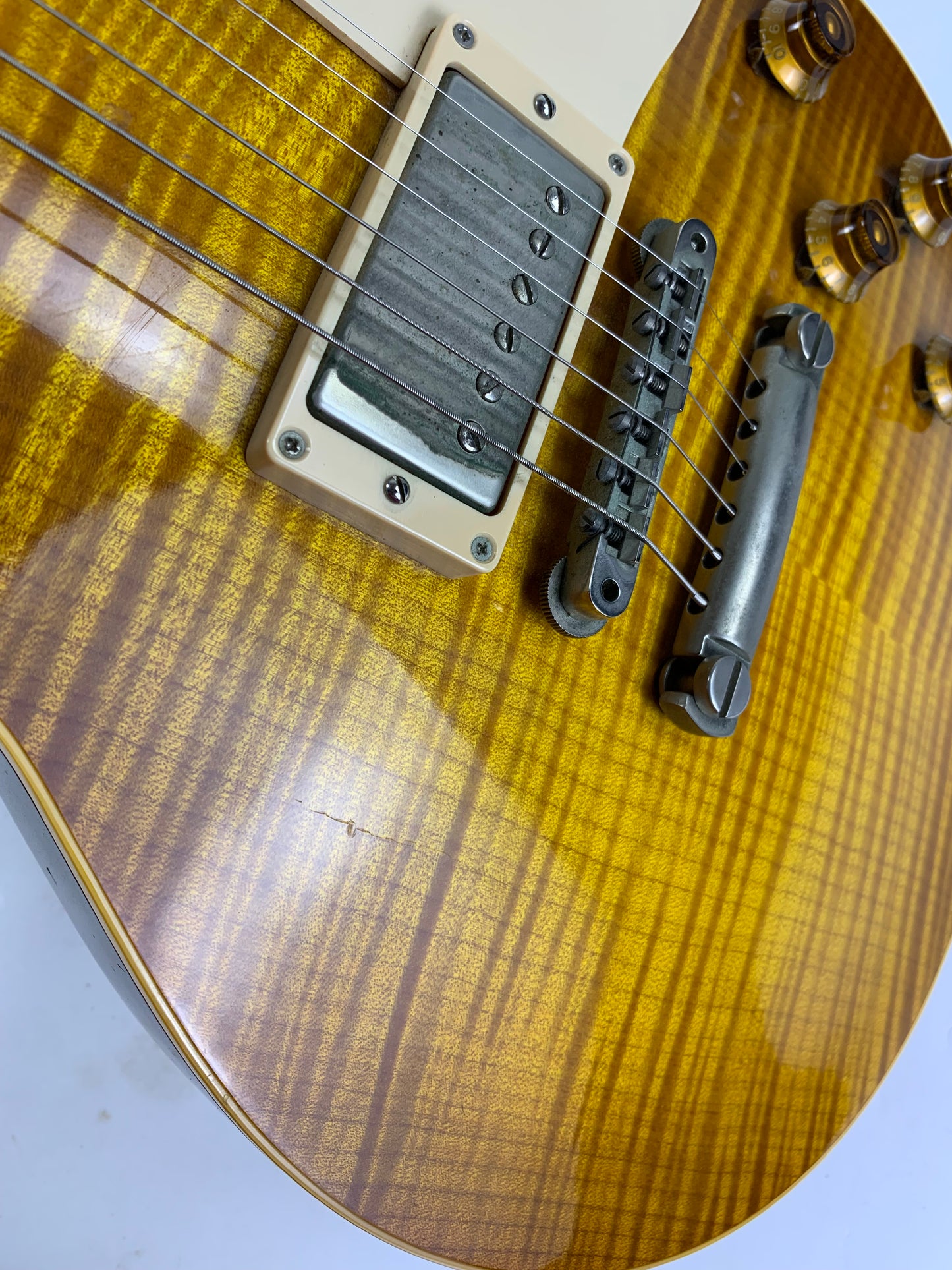 2001 Gibson Custom Shop Authentic 1958 Les Paul Standard Reissue Flametop! Factory Grovers, Killer Top! 58 R8 Historic