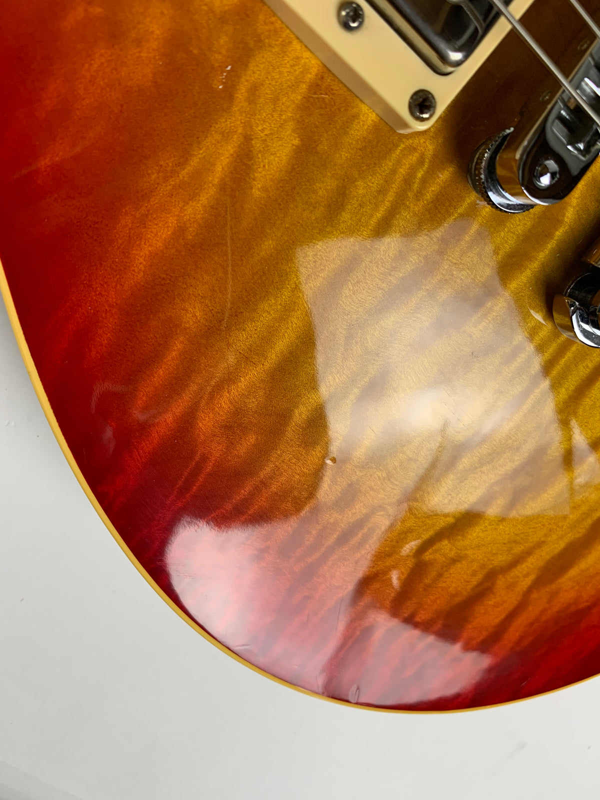 1986 Gibson Les Paul Standard | RARE 2-Piece FLAMETOP Cherry Sunburst UNIQUE