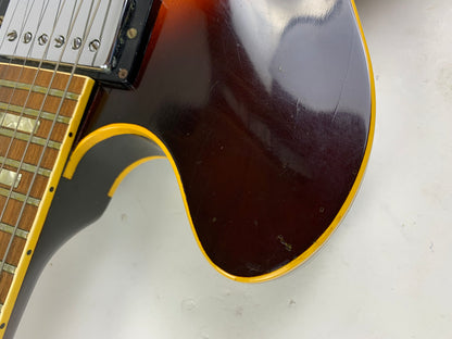 1967 Gibson ES-335 TD Sunburst Vintage Guitar Stoptail | Pat # Sticker Pickups Pre-T-Top!