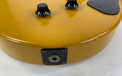 1988 Gibson Les Paul Junior TV Yellow Jr. w Original Chainsaw Case 1980s Vintage
