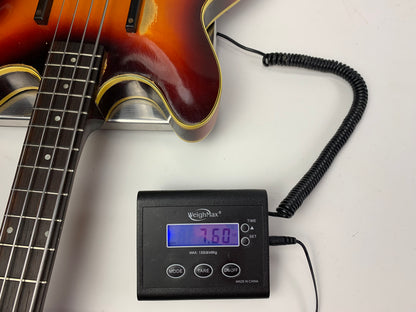 1965 Guild Starfire Bass Sunburst Hagstrom Bi-Sonic Pickup, Sounds Great!