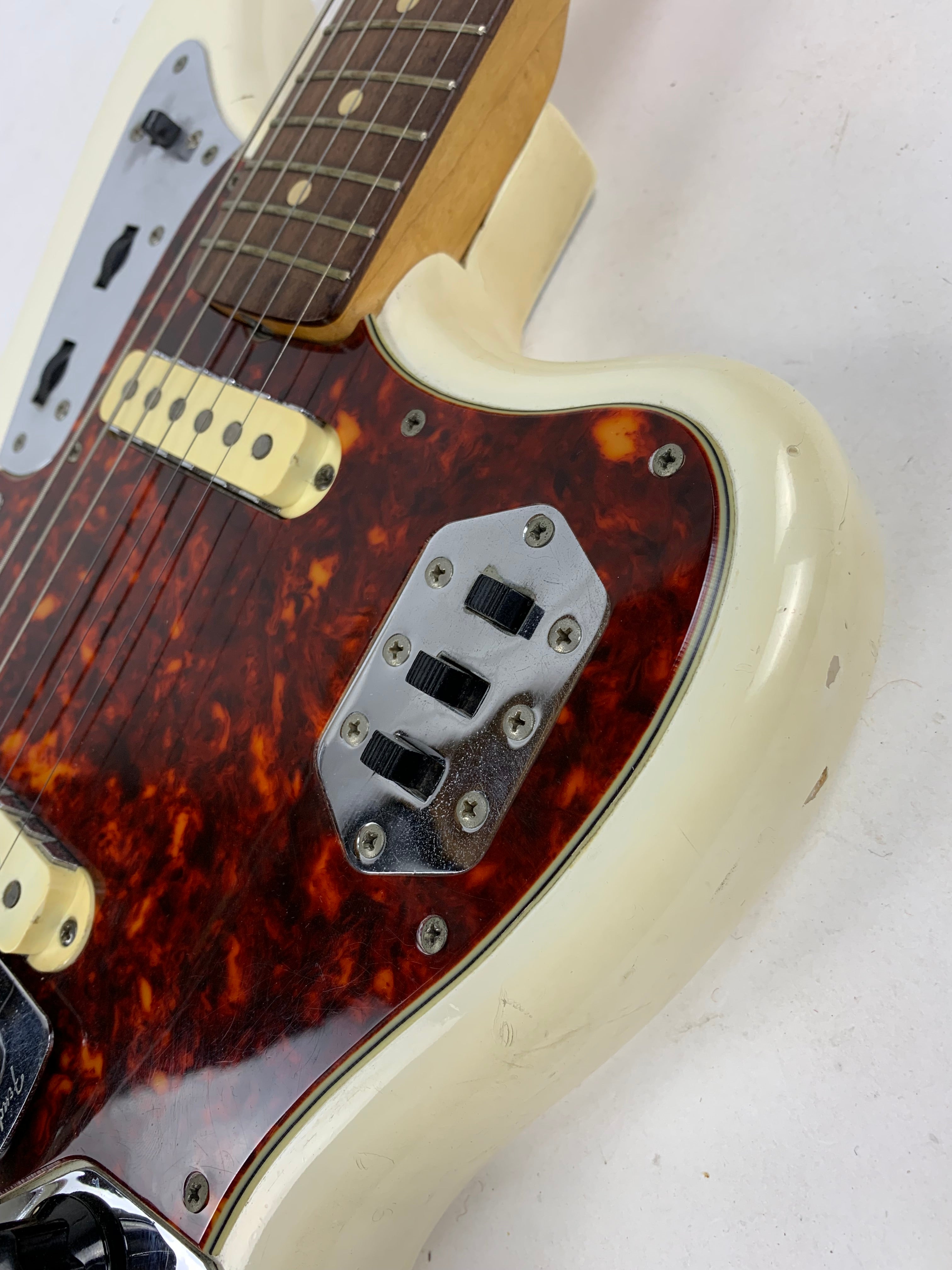 1962 Fender Jaguar Factory Custom Color OLYMPIC WHITE Pre-CBS w