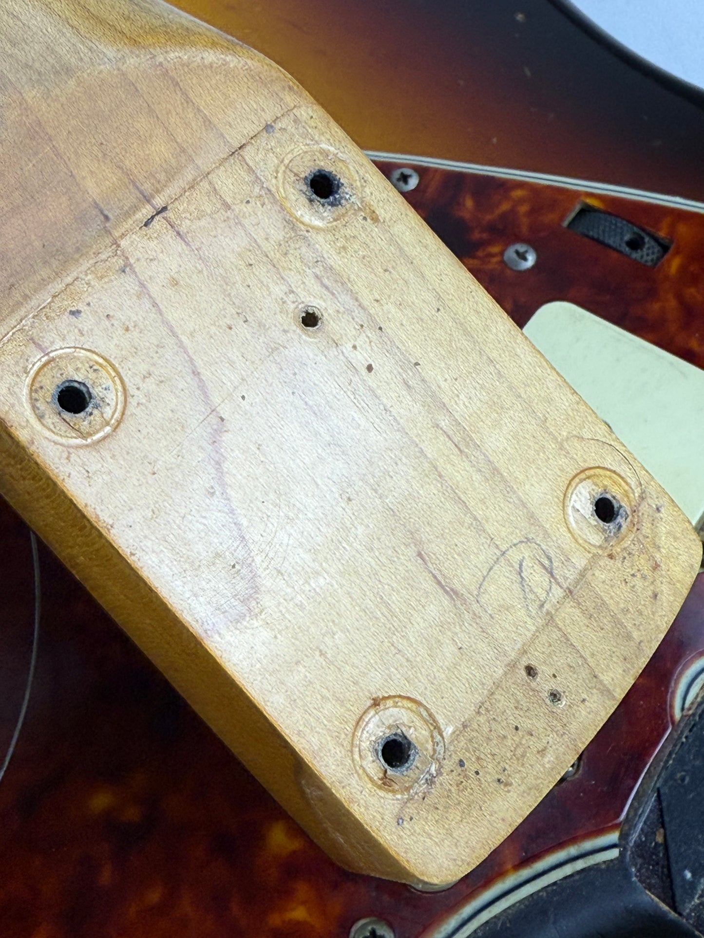 1961 Fender Jazzmaster Sunburst Vintage | 100% Original & Hard Case, Slab Board Neck, Offset Guitar