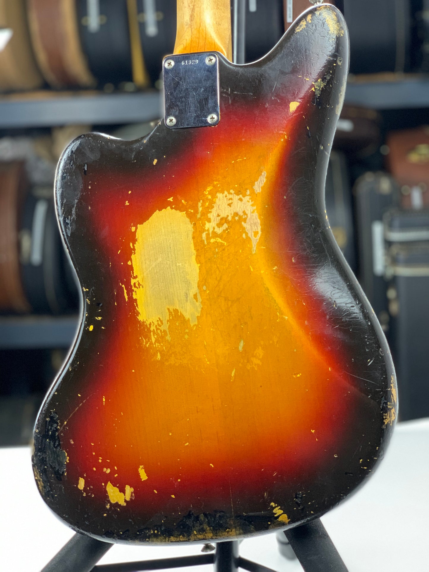 1961 Fender Jazzmaster Sunburst | Pre-CBS Slab Board Vintage Offset